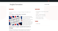 Desktop Screenshot of anglaisformation.fr